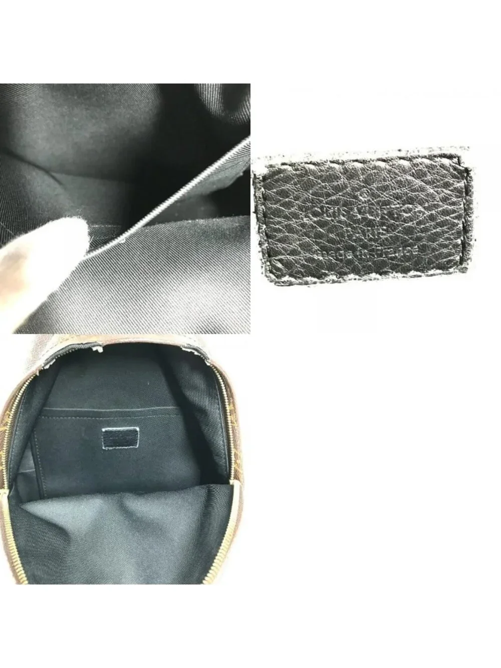 Louis Vuitton Backpack Palm Springs PM Monogram Reverse Canvas Brown